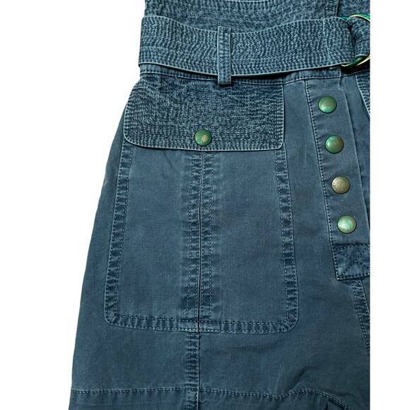 Ulla Johnson Clive Short Utilitarian-Inspired Piece Size 00 100% Cotton - Picture 8 of 16